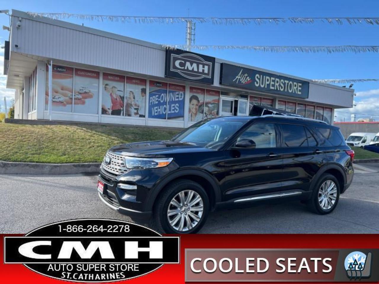 2021 Ford Explorer Limited  ROOF COOLED-SEATS P/GATE