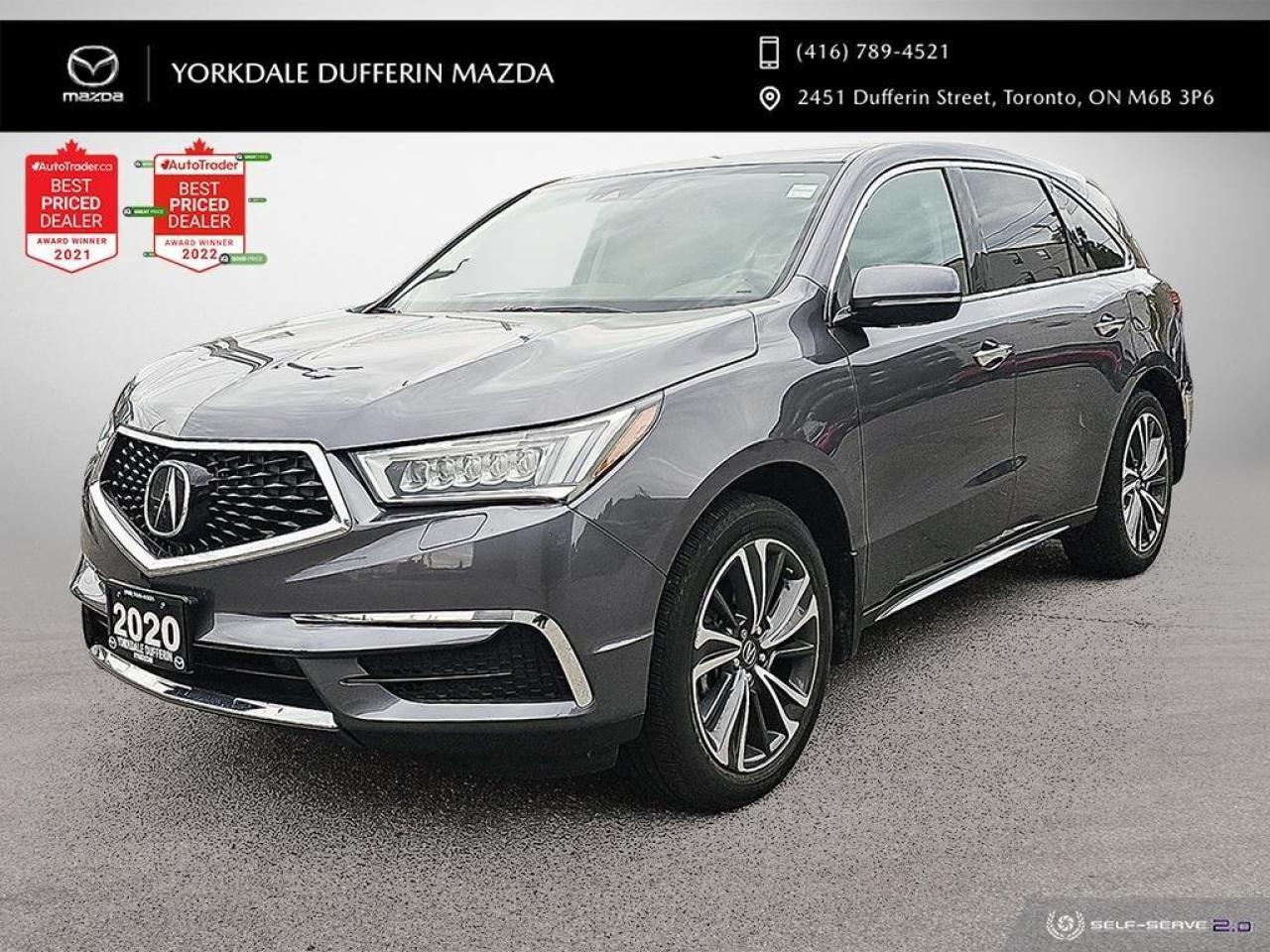 Used 2020 Acura MDX Tech for sale in York, ON