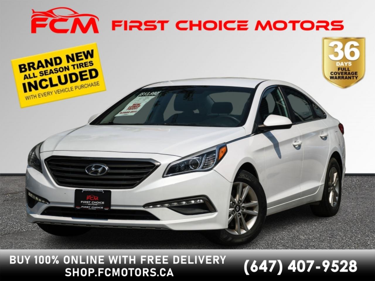 Used 2017 Hyundai Sonata GL ~AUTOMATIC, FULLY CERTIFIED WITH WARRANTY!!!~ for sale in North York, ON