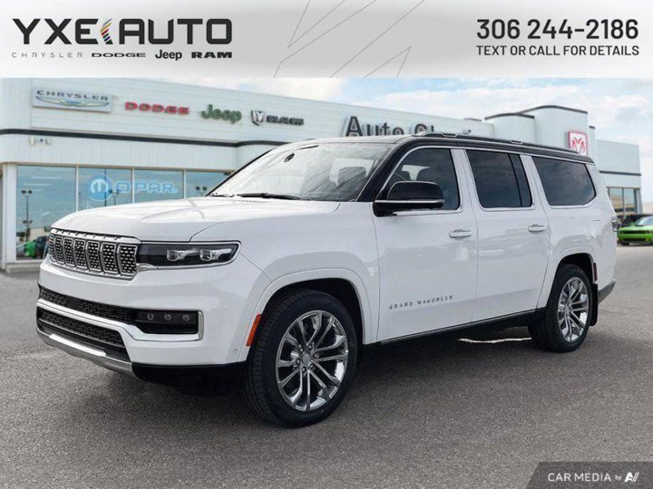 New 2023 Jeep Grand Wagoneer L Series II for sale in Saskatoon, SK