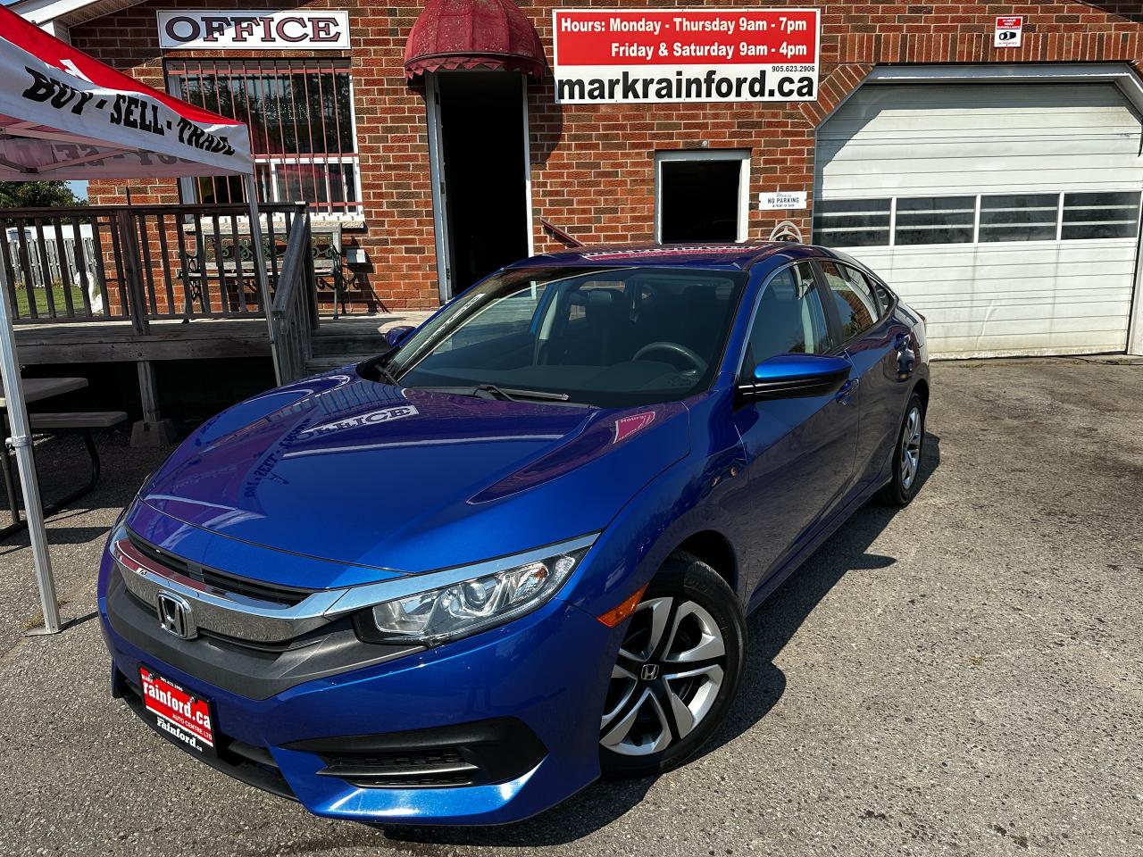 2017 Honda Civic LX Heated Cloth Bluetooth AM/FM Backup Camera A/C