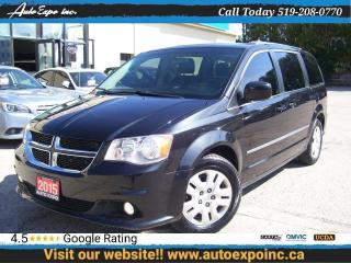 Used 2015 Dodge Grand Caravan Crew Plus,GPS,Leather,DVD,Bluetooth,Certified,Fogs for sale in Kitchener, ON