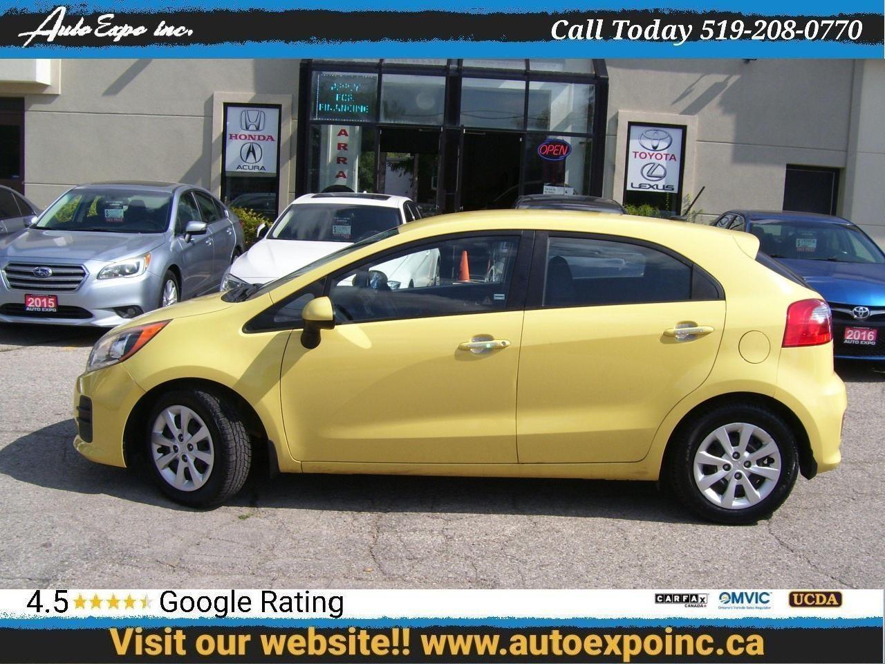 2016 Kia Rio LX,Auto,A/C,Bluetooth,Certified,Clean CarFax,,, - Photo #2