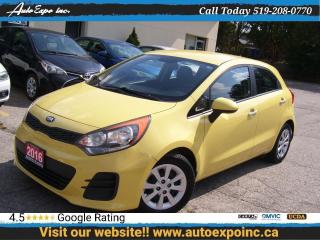 Used 2016 Kia Rio LX,Auto,A/C,Bluetooth,Certified,Clean CarFax,,, for sale in Kitchener, ON