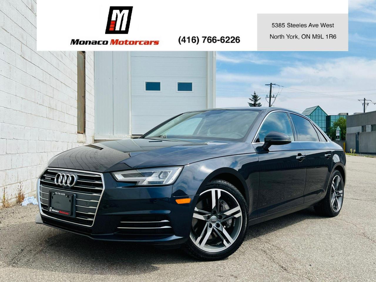 Used 2017 Audi A4 Technik -APPLE CARPLAY|DRIVE ASSIST|360 CAM|PADDLE for sale in North York, ON