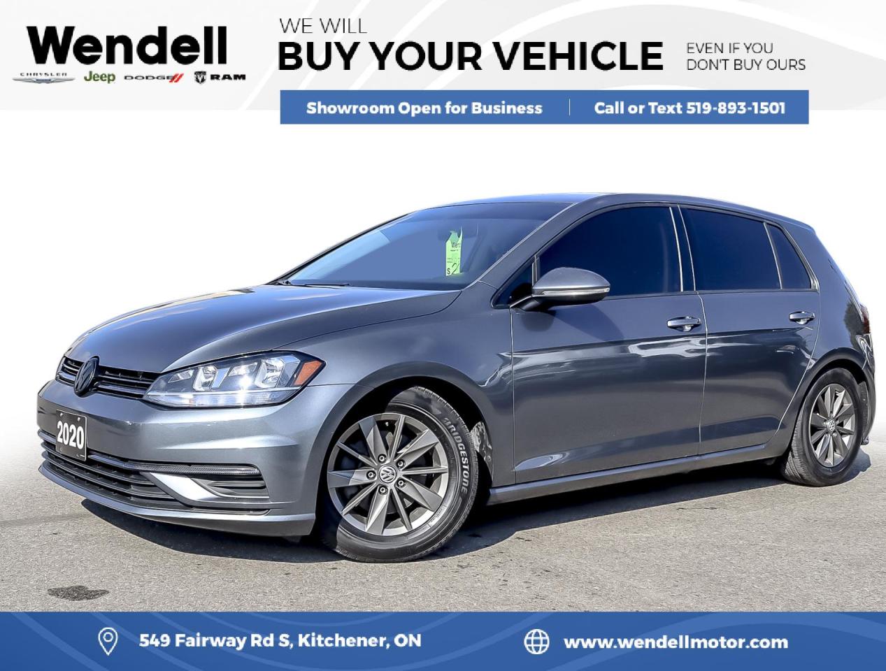Used 2020 Volkswagen Golf COMFORTLINE for sale in Kitchener, ON