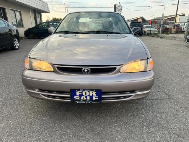 2000 Toyota Corolla LE certified with 3 years warranty included.