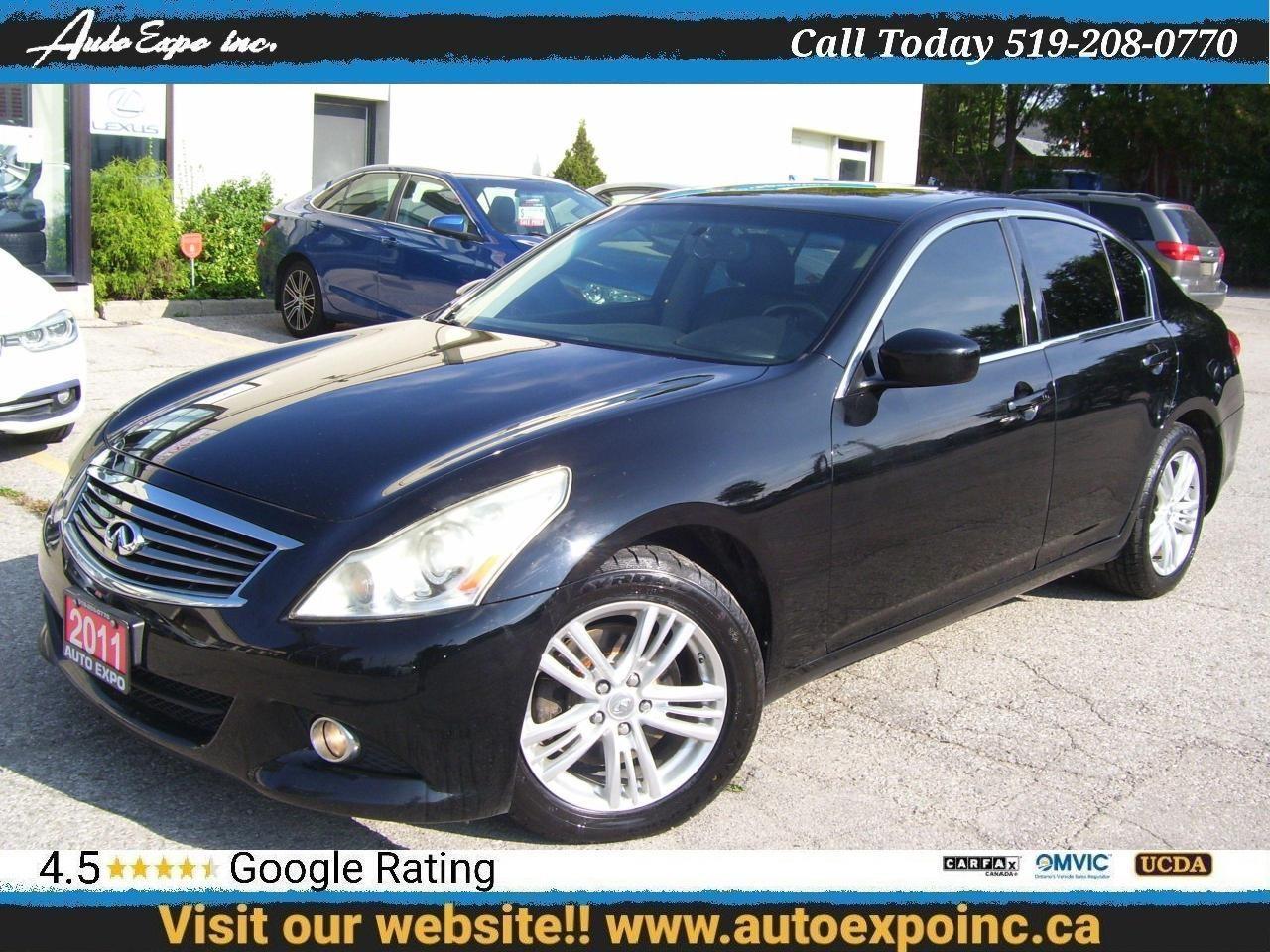 2011 Infiniti G37X  