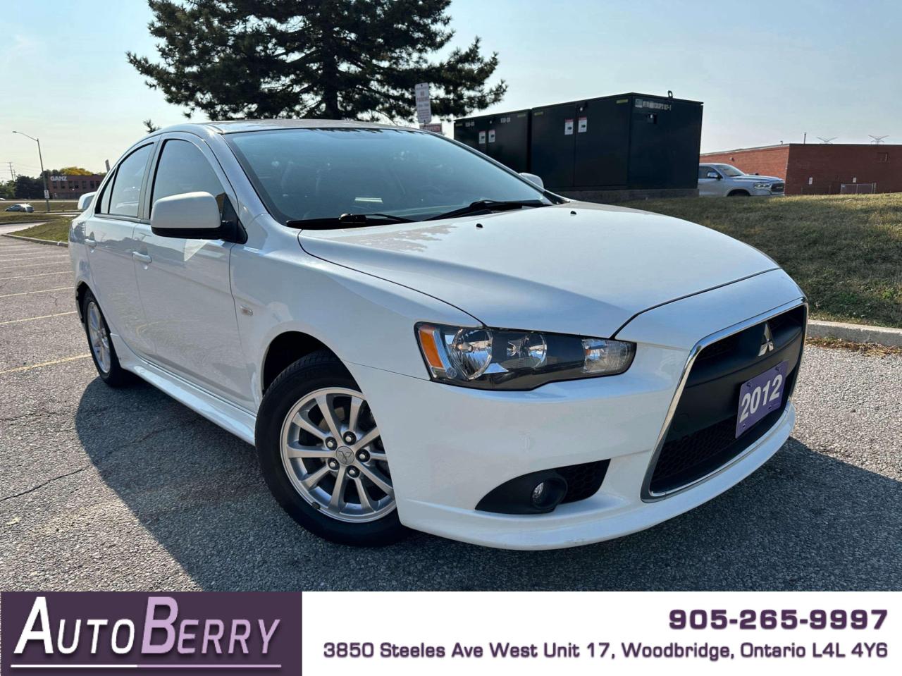 Used 2012 Mitsubishi Lancer 4DR SDN MAN SE FWD for sale in Woodbridge, ON