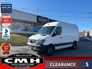 Used 2015 Mercedes-Benz Sprinter Cargo 3 Cargo 144 WB BlueTEC  **LOW KMS** for sale in St. Catharines, ON