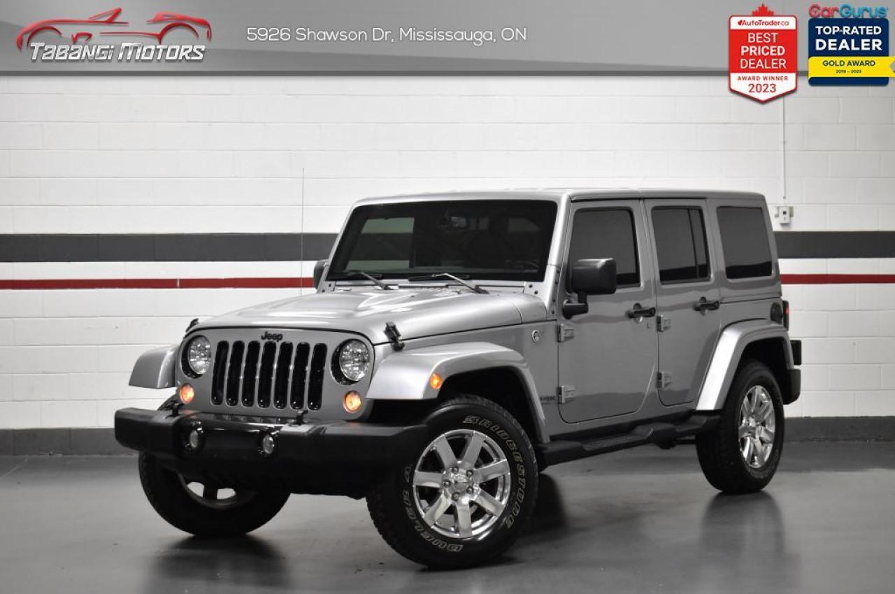 Used 2018 Jeep Wrangler Unlimited Sahara  Alpine Navigation Leather Remote Start for sale in Mississauga, ON