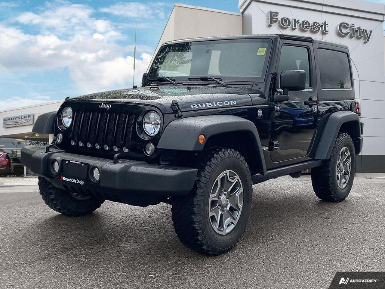 Used 2018 Jeep Wrangler JK Rubicon Clean CARFAX - One Owner - Low Kilometers for sale in London, ON