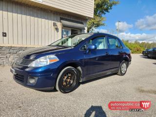 Used 2010 Nissan Versa 1.6 S Certified Extended Warranty One Owner for sale in Orillia, ON