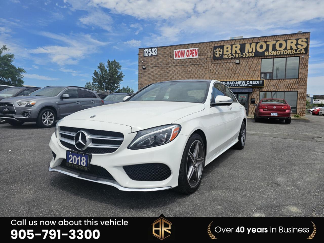 Used 2018 Mercedes-Benz C-Class No Accidents | C300 4MATIC | Low Km for sale in Bolton, ON