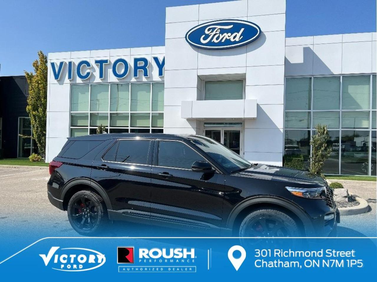 Used 2022 Ford Explorer ST | Leather interior | Navigation | Bluetooth |BL for sale in Chatham, ON