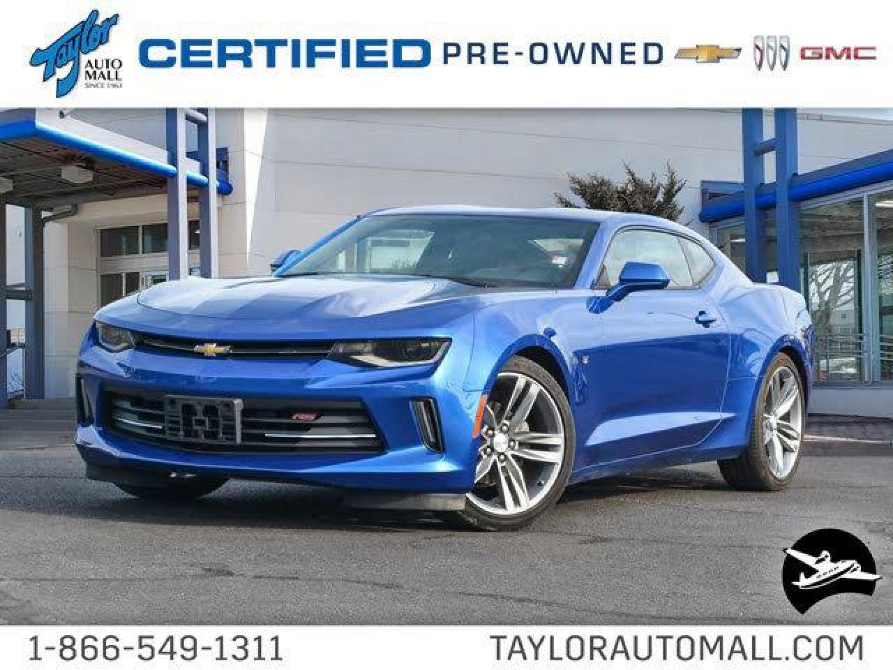 Used 2017 Chevrolet Camaro 1LT- Android Auto -  Apple CarPlay - $208 B/W for sale in Kingston, ON