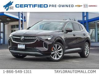 Used 2022 Buick Envision Avenir- Sunroof -  Navigation - $294 B/W for sale in Kingston, ON