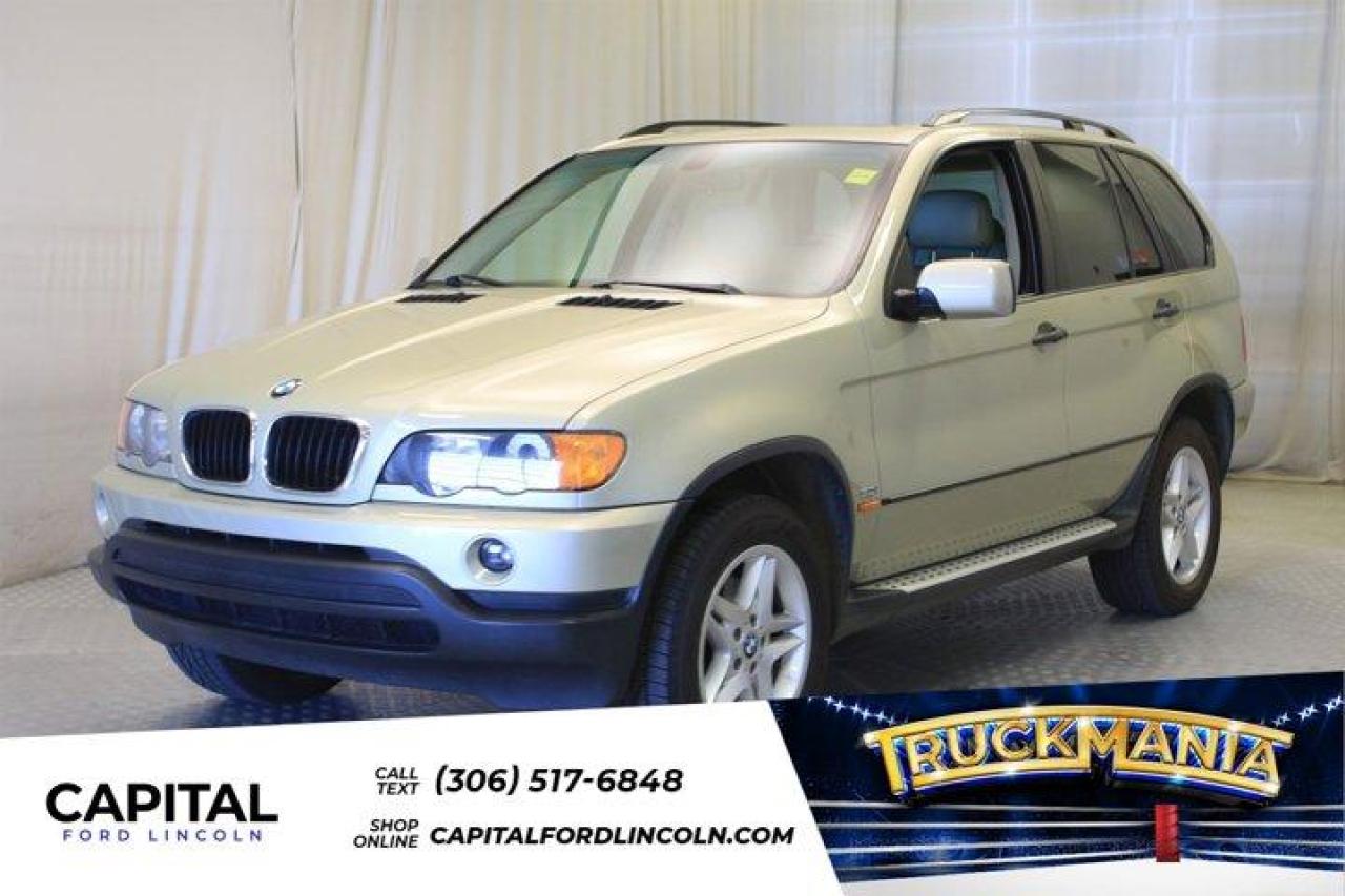 Used 2002 BMW X5 Series X5 AWD **One Owner, Leather, Heated Seats, V6** for sale in Regina, SK