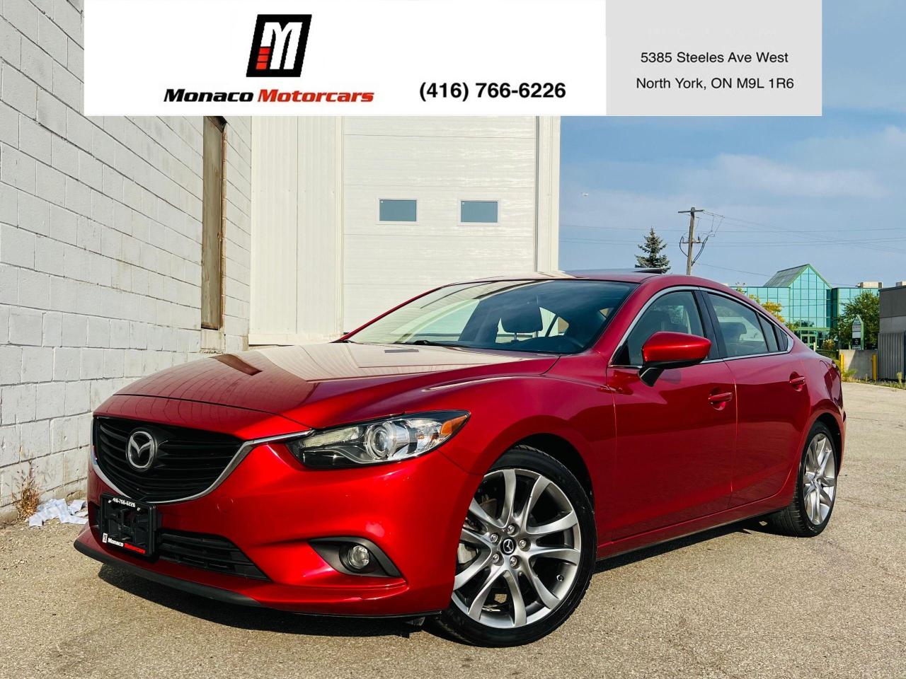 Used 2015 Mazda MAZDA6 GT - LEATHER|NAVI|BLINDSPOT|CAMERA|BOSE for sale in North York, ON