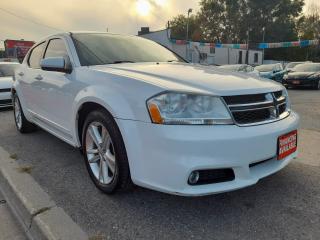 Used 2013 Dodge Avenger EXTRA CLEAN-SUNROOF-BLUETOOTH-AUX-USB-ALLOYS for sale in Scarborough, ON