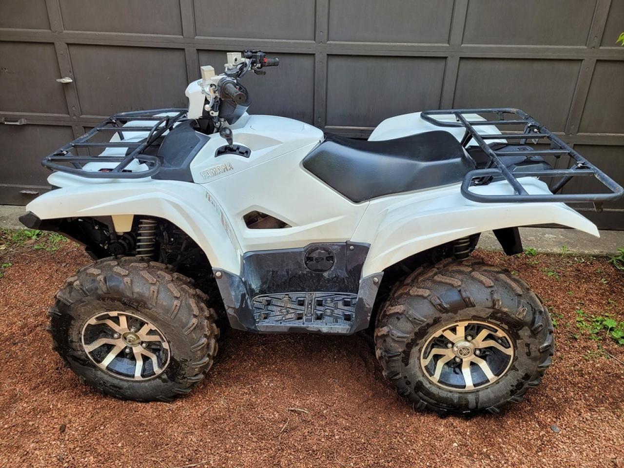 <p>One Owner, Financing Available & Trade-ins Welcome! </p><p>Our ATVs have been moved into storage for the winter. Please call in advance to book an appointment to view.</p><p>Get ready to conquer any terrain with this powerful and reliable 2017 Yamaha Grizzly 700 FI EPS, now available at Rockwood Motor Products. This one-owner ATV is in excellent condition with only 3,333 miles on the odometer, ensuring years of enjoyment. Its 692cc single-cylinder engine delivers impressive power and torque, making it perfect for tackling challenging trails, hauling cargo, or simply cruising around your property.</p><p>The Grizzly 700 FI EPS features Electronic Power Steering (EPS), providing effortless handling and control even in the toughest conditions. Its durable construction and robust features ensure lasting performance, while the comfortable seating position and responsive handling make every ride a pleasure.</p><p>Here are five of the features that make this Grizzly 700 FI EPS stand out:</p><ol><li><strong>Power Steering:</strong> Experience effortless control and reduced fatigue, even on the roughest trails.</li><li><strong>692cc Single-Cylinder Engine:</strong> Enjoy exceptional power and torque for tackling challenging terrain and hauling heavy loads.</li><li><strong>One-Owner:</strong> This ATV has been meticulously cared for and is ready for its next adventure.</li><li><strong>Alloy Wheels:</strong> Stylish and durable wheels that withstand the toughest conditions.</li><li><strong>Trailer Hitch:</strong> Easily haul gear and equipment for all your adventures.</li></ol><p>Financing and trade-ins are welcome at Rockwood Motor Products. Dont miss out on this incredible opportunity to own a high-quality, low-mileage ATV. Visit us today for a test drive!</p><p><em>Powered by AutoIntelligence™ AI</em></p>