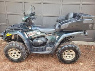 <p>Financing Available & Trade-ins Welcome!</p><p>The 2007 Can-Am Outlander MAX 400 HO XT is the highest the 400cc ATV series can go: blending in the best of the two worlds, this quad offers both performance and comfort, now with the added convenience of fuel injection. The new version offers better mileage and easier starting in cold weather, with no more carb tuning and similar hassle.</p><p>The passenger seat can be quickly removed, making room for hefty gear which can now be loaded on the rear rack. And with a combined loading capacity of over 135 kg, this ATV is a true mechanical mule, if need be. On the tech side, operation is quite easy thanks to the automatic transmission. Nifty features, such as the 2/4WD, auto-locking front differential and engine braking make things easier, while the high and low gearbox ratios provide further versatility.</p><p> </p>