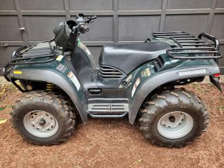 <p>1-Owner, Financing Available & Trade-ins Welcome!</p><p>The Bombardier Traxter 500 Auto-Shift is a step-through ATV unlike many others out there, but retaining the full performance of its siblings and providing the same dependable performance fit for pretty much any scenario. This ATV sports an auto-locking differential and a very easy-to-use thumb shifter. For those who dont want to do the shifting themselves, an auto-shifting feature is also present, leaving the gearbox shift the 5 available speeds as good as possible.</p><p>With luggage racks and mudguards, the 2005 Bombardier Traxter Max 500 Auto-Shift also comes with the XT trim as an option for those in search of a better-equipped machine. This machine is great for both outdoor fun on forest trails and more serious work-related tasks, providing comfortable transportation across large areas of difficult terrain.</p><p> </p>