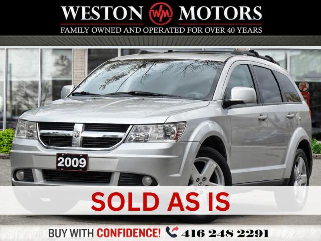 2009 Dodge Journey **AS IS**4X4*SUNROOF*HEATED SEATS*5PASS*REV CAM!!*