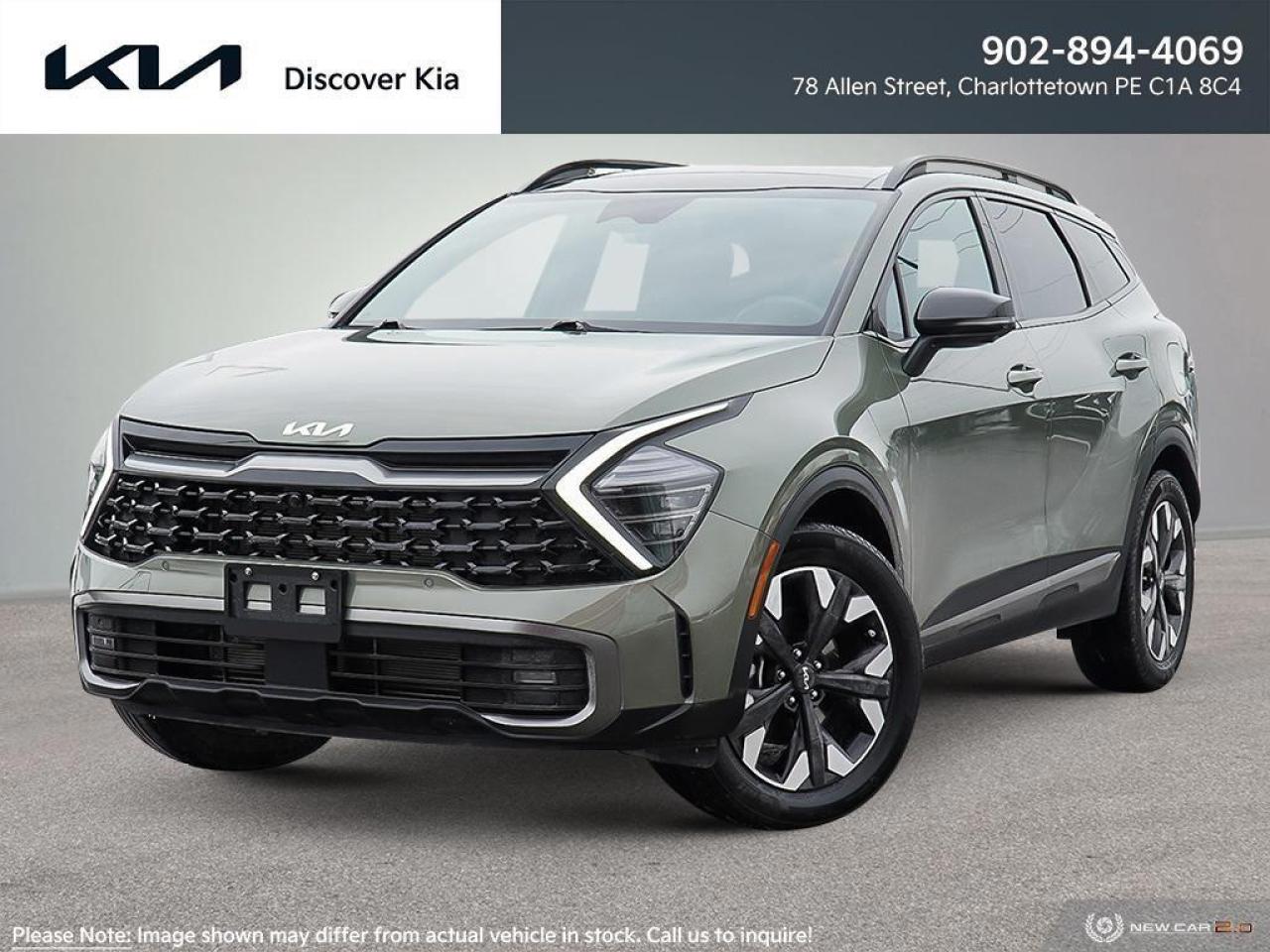 New 2023 Kia Sportage X-Line Limited w/Green Interior for sale in Charlottetown, PE