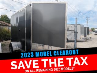 New 2023 Canadian Trailer Company 6x10 V-Nose Cargo Trailer Steel Single Axle for sale in Guelph, ON