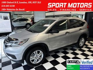 Used 2016 Honda CR-V LX+New Brakes+Camera+Heated Seats+CLEAN CARFAX for sale in London, ON
