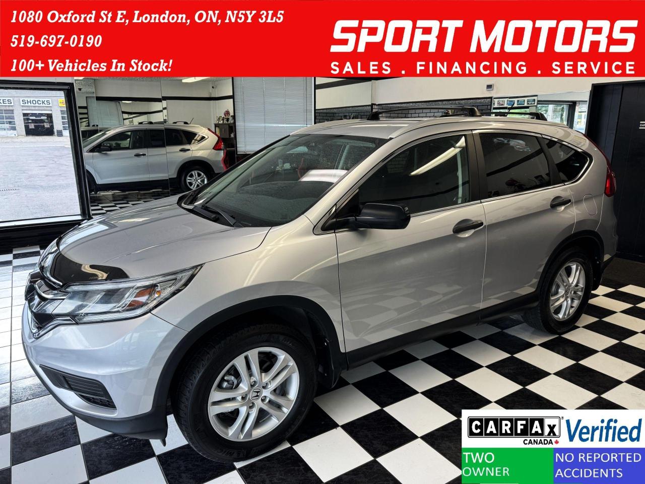 Used 2016 Honda CR-V LX+New Brakes+Camera+Heated Seats+CLEAN CARFAX for sale in London, ON