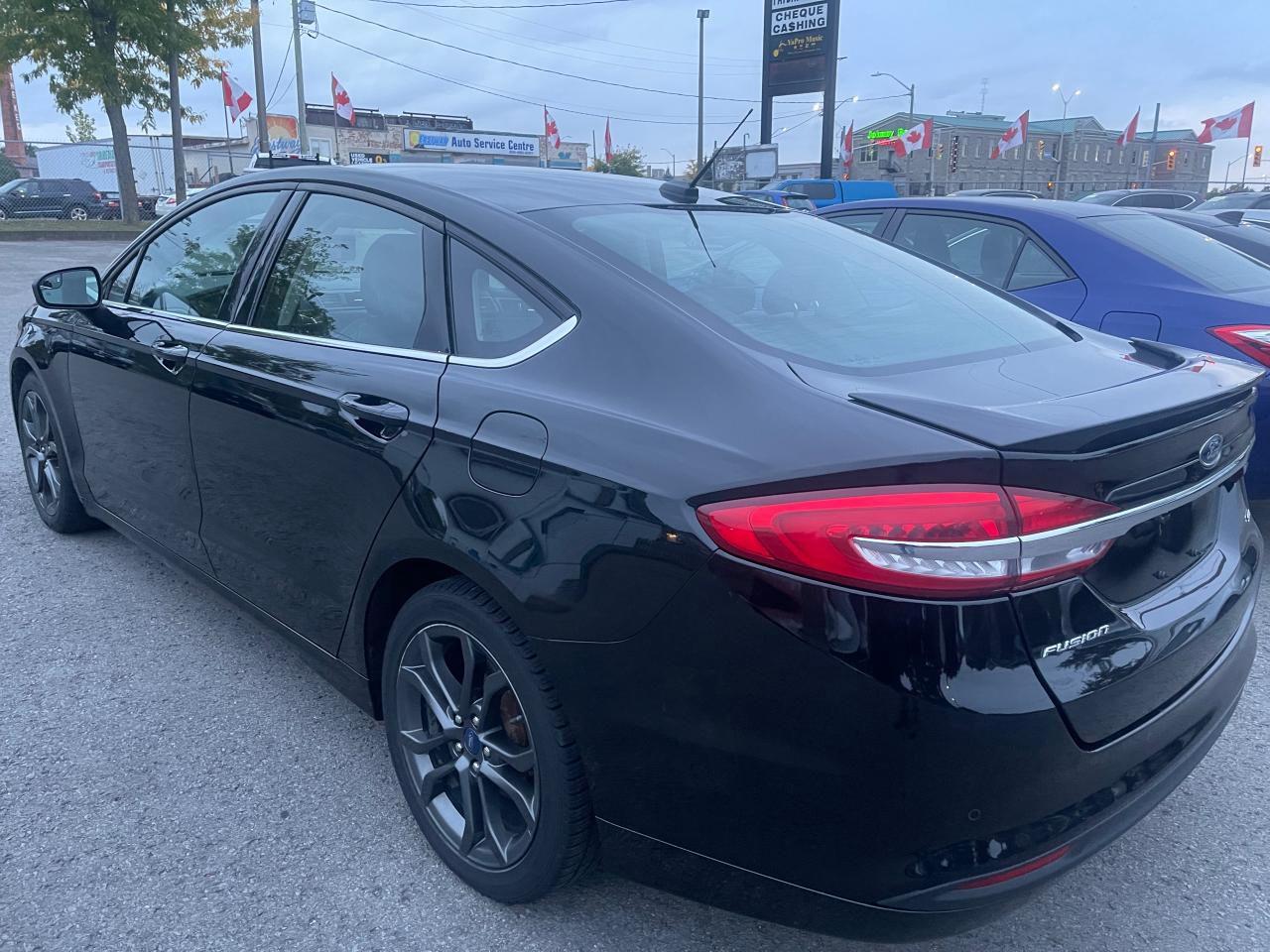 2018 Ford Fusion SE, Leather, Navigation, Push Start, Alloy wheels