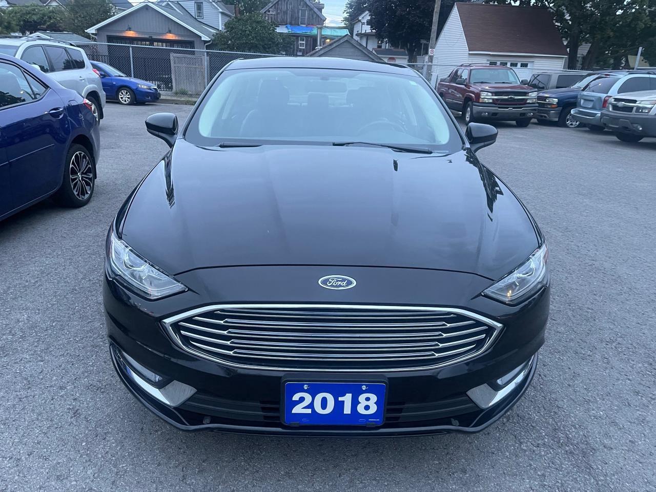 2018 Ford Fusion SE, Leather, Navigation, Push Start, Alloy wheels