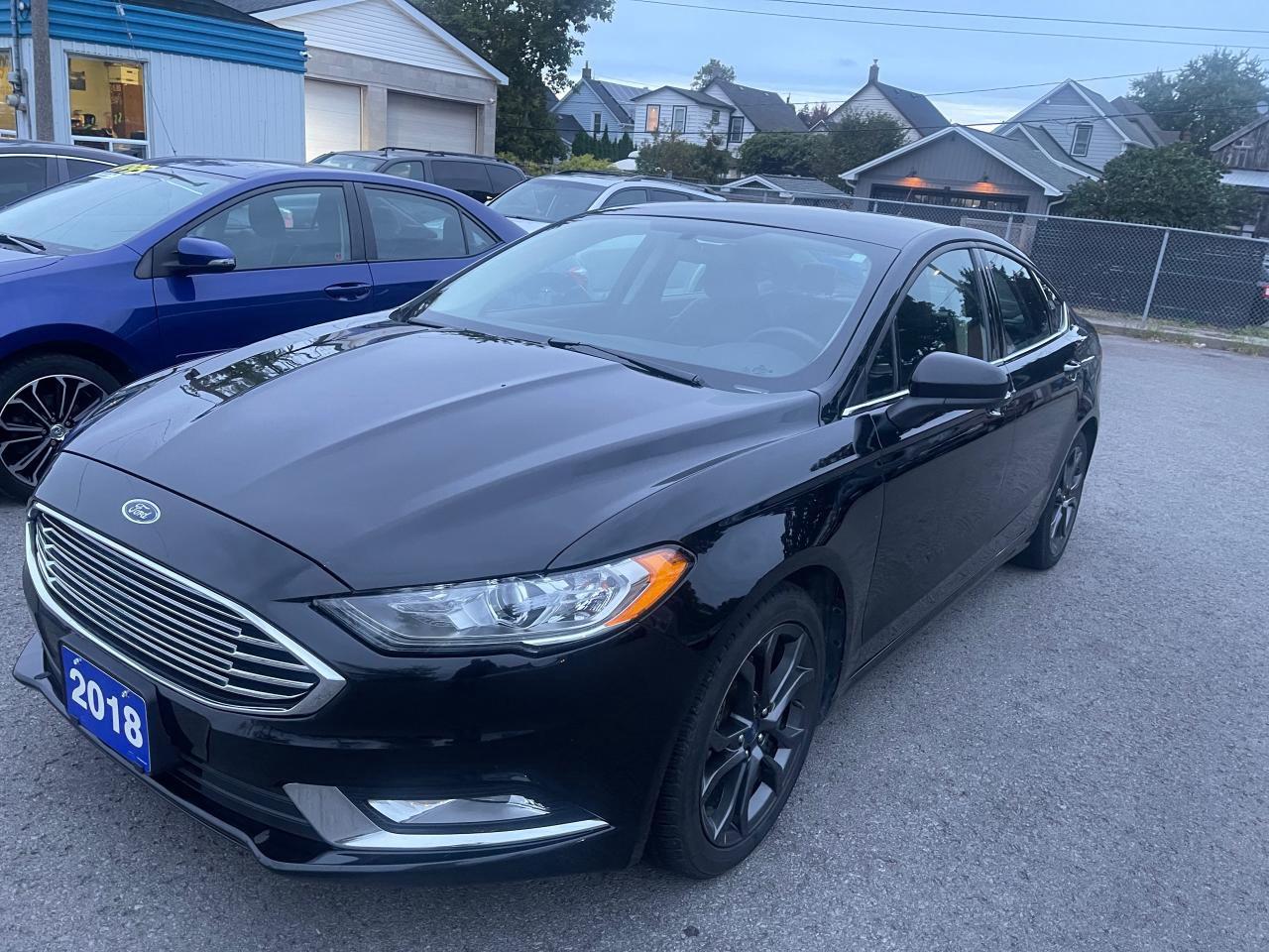 2018 Ford Fusion SE, Leather, Navigation, Push Start, Alloy wheels