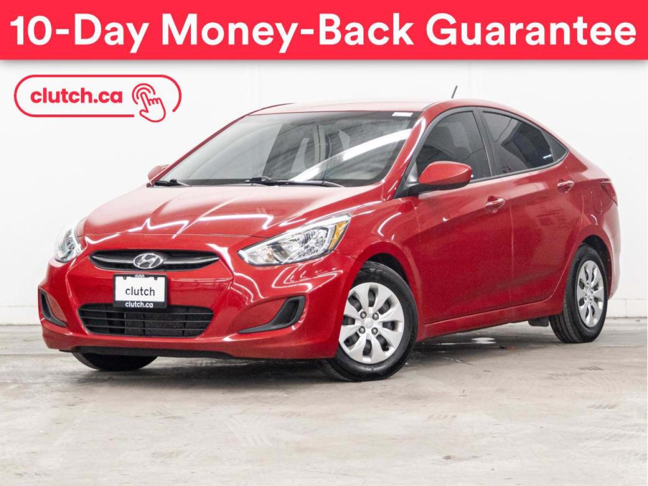 Used 2015 Hyundai Accent GL w/ Bluetooth, Cruise Control, A/C for sale in Toronto, ON