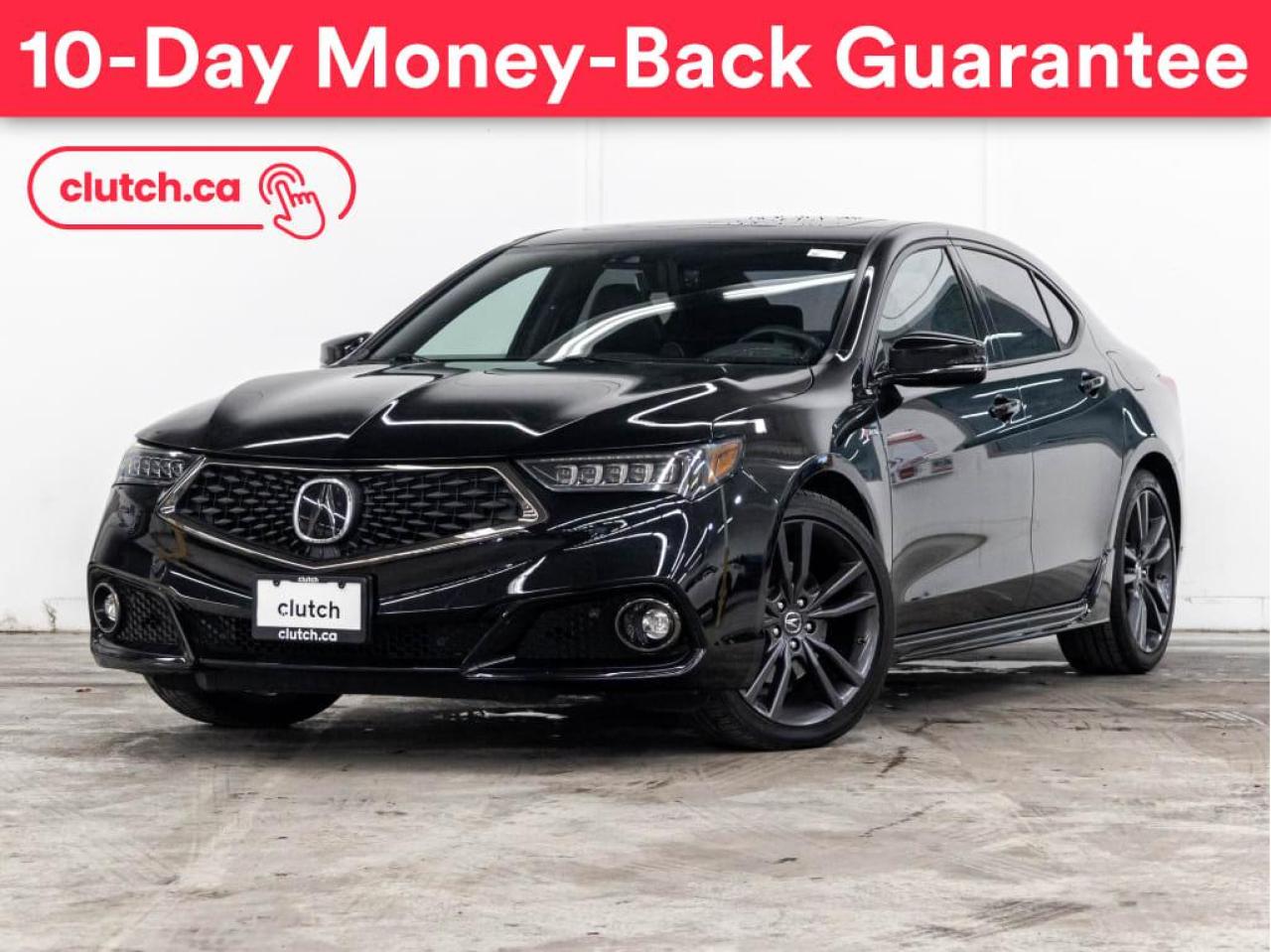 Used 2018 Acura TLX Tech A-Spec w/ Apple CarPlay & Android Auto, Adaptive Cruise for sale in Toronto, ON