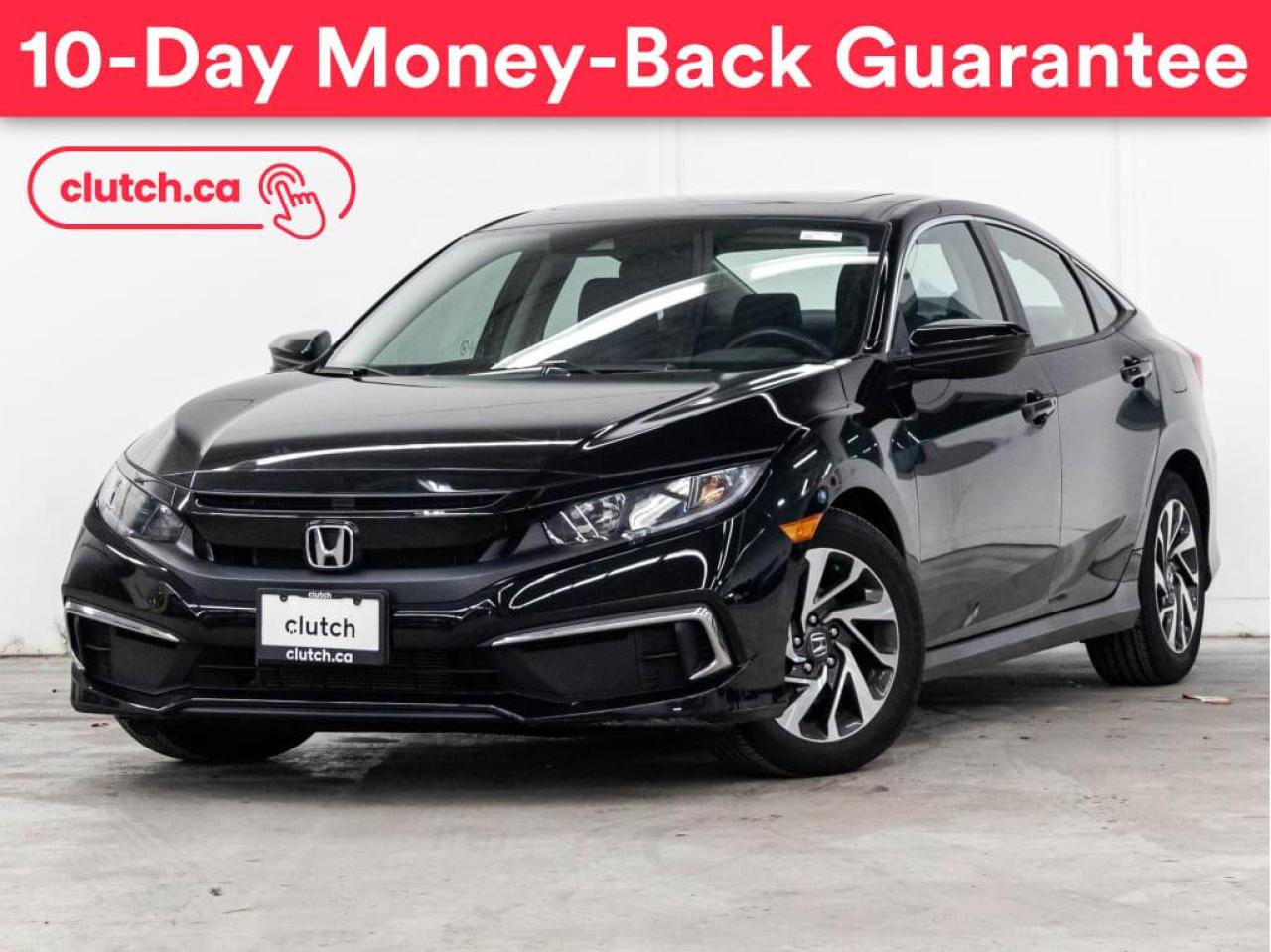 Used 2019 Honda Civic Sedan EX w/ Moonroof, Apple CarPlay, Honda LaneWatch for sale in Toronto, ON
