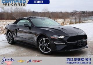 Used 2022 Ford Mustang GT Premium Convertible | LEATHER | NAV for sale in Orillia, ON