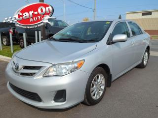 Used 2013 Toyota Corolla AUTO| HEATED SEATS| LOW KMS| ALLOYS| POWER GROUP for sale in Ottawa, ON