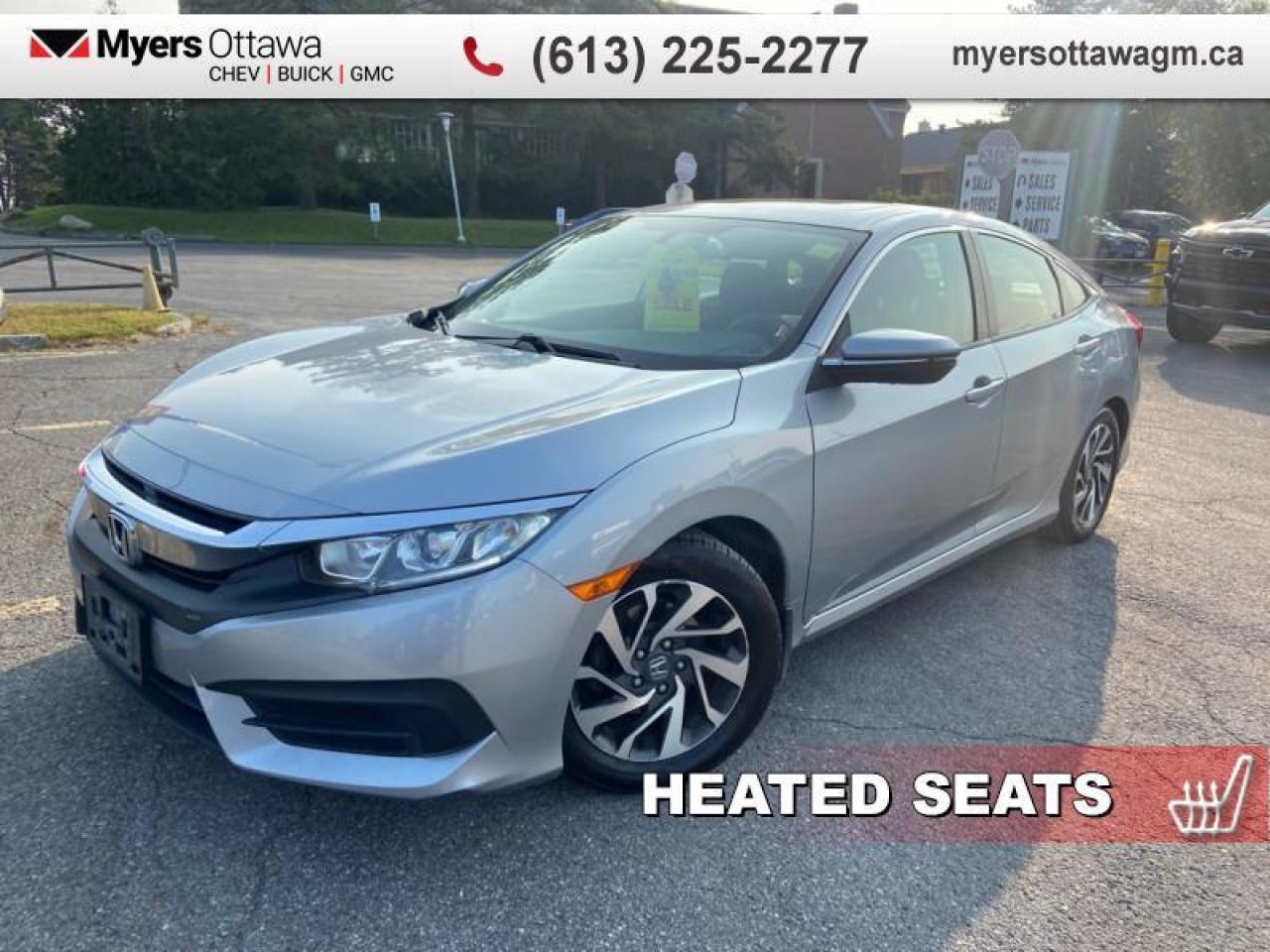 Used 2016 Honda Civic Sedan EX  CIVIC SEDAN EX, AUTO, A/C, REMOTE START, SUNROOF, LOW KM! for sale in Ottawa, ON