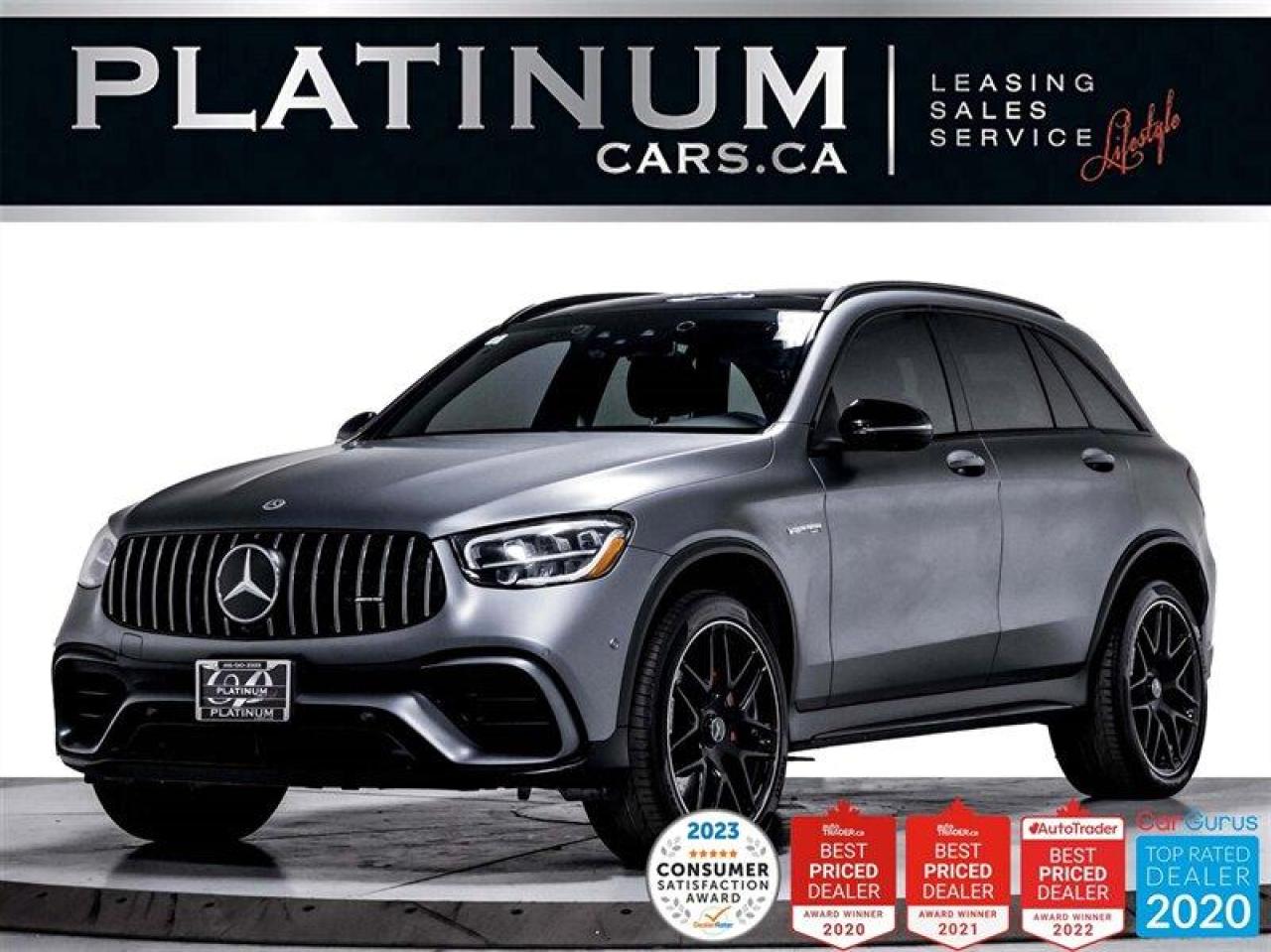 Used 2021 Mercedes-Benz GL-Class AMG GLC63, 503HP, V8, 360 CAM, BURMESTER for sale in Toronto, ON