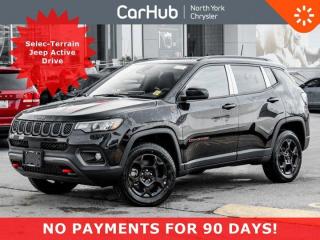 This Jeep Compass delivers a Intercooled Turbo Regular Unleaded I-4 2.0 L/122 engine powering this Automatic transmission. Wheels: 17 Painted Black Alloys, Transmission: 8-Speed Automatic (STD), TIRES: 215/65R17 BSW As On/Off Road. Our advertised prices are for consumers (i.e. end users) only.   This Jeep Compass Comes Equipped with These Options
Package Trailhawk -inc: Engine: 2.0L DOHC I-4 DI Turbo, Transmission: 8-Speed Automatic, Monotone Paint Application, Diamond Black Crystal Pearl: Body--colour roof, Black W/Ruby Red Accent, Premium Cloth/Leather-Faced Bucket Seats, Selec--Terrain Traction Management System, Jeep Clean Air System, Forward Collision Warning with Active Braking, Active Lane Management System, ParkView Rear Back--Up Camera, Park--Sense Rear Park Assist System, Blind--Spot Monitoring and Rear Cross--Path Detection, Pedestrian/Cyclist emergency braking, Automatic high--beam headlamp control, Drowsy driver detection, Rear seat reminder alert, Electronic Stability Control, Rain Brake Support, Rain--sensing windshield wipers, Hill Start Assist, Hill Descent Control, All--Speed Traction Control, Electronic Roll Mitigation, Trailer Sway Control, Child Seat Anchor System -- LATCH Ready, Off--road suspension, LED reflector headlamps, Automatic headlamps, Electric park brake, Transmission skid plate, Fuel tank skid plate shield, Transfer case skid plate shield, Front suspension skid plate, Foot activated Open N Go liftgate, Windshield wiper de--icer, Front heated seats, Power 8--way adjustable driver seat, Power 2--way driver lumbar adjust, Heated steering wheel, Front and rear all--weather floor mats, Remote start system, Remote proximity keyless entry, Push--button start, A/C with dual--zone automatic temperature control, Front row USB type A and C, Second--row USB A/C charging ports, Steering wheel--mounted audio controls, 7--inch in--cluster colour display, Uconnect 5 with 10.1--inch display, SiriusXM satellite radio ready, Google Android Auto/Apple CarPlay capable, Universal garage door opener.  Dont miss out on this one!  The best selection of new Chrysler, Dodge, Jeep and Ram at CarHub.   
Drive Happy with CarHub
*** All-inclusive, upfront prices -- no haggling, negotiations, pressure, or games

 

*** Purchase or lease a vehicle and receive a $1000 CarHub Rewards card for service

 

*** All available manufacturer rebates have been applied and included in our new vehicle sale price

 

*** Purchase this vehicle fully online on CarHub websites

 

 
Transparency StatementOnline prices and payments are for finance purchases -- please note there is a $750 finance/lease fee. Cash purchases for used vehicles have a $2,200 surcharge (the finance price + $2,200), however cash purchases for new vehicles only have tax and licensing extra -- no surcharge. NEW vehicles priced at over $100,000 including add-ons or accessories are subject to the additional federal luxury tax. While every effort is taken to avoid errors, technical or human error can occur, so please confirm vehicle features, options, materials, and other specs with your CarHub representative. This can easily be done by calling us or by visiting us at the dealership. CarHub used vehicles come standard with 1 key. If we receive more than one key from the previous owner, we include them with the vehicle. Additional keys may be purchased at the time of sale. Ask your Product Advisor for more details. Payments are only estimates derived from a standard term/rate on approved credit. Terms, rates and payments may vary. Prices, rates and payments are subject to change without notice. Please see our website for more details.