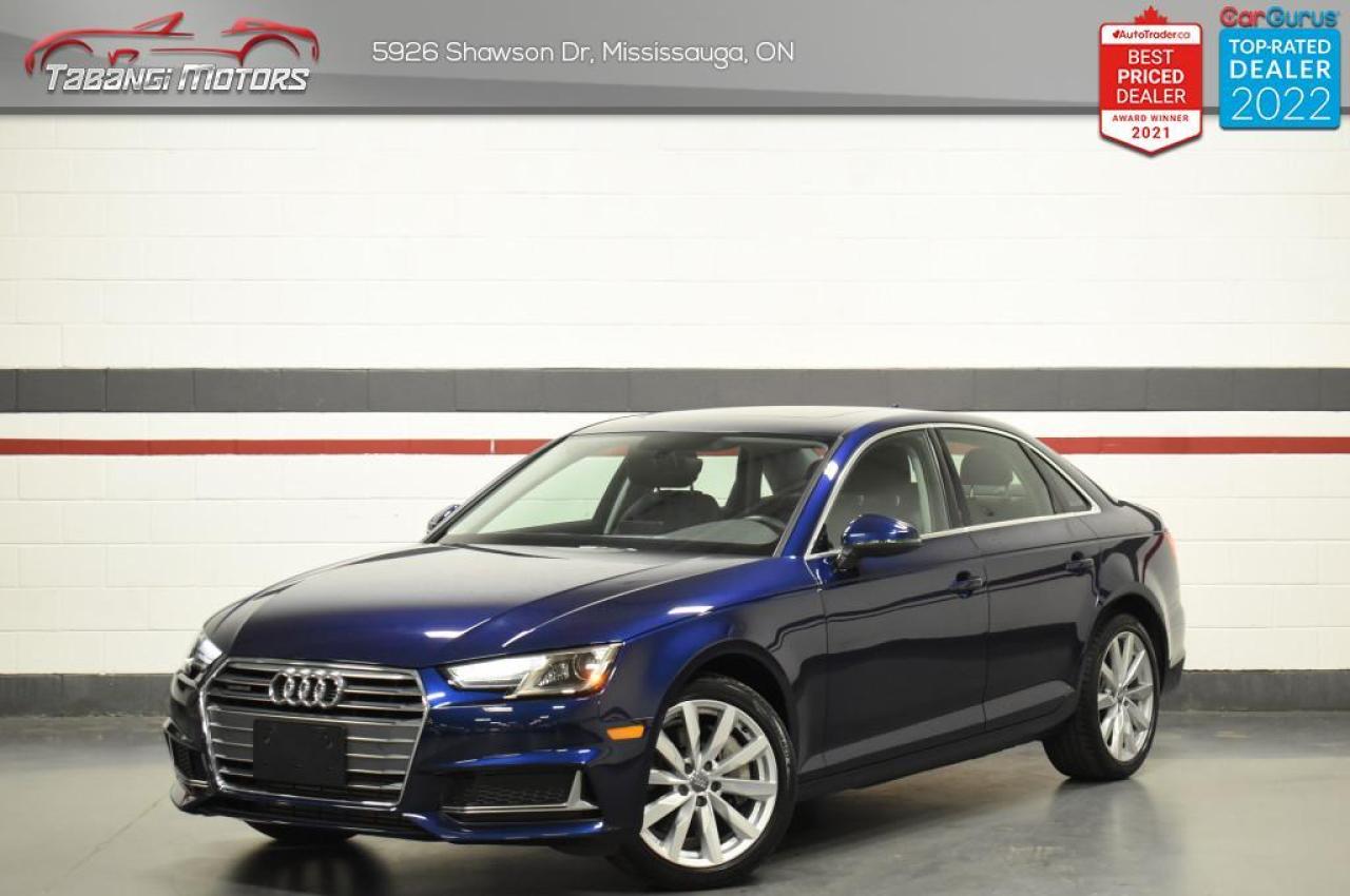 Used 2019 Audi A4 No Accident Moonroof Carplay Park Assist for sale in Mississauga, ON