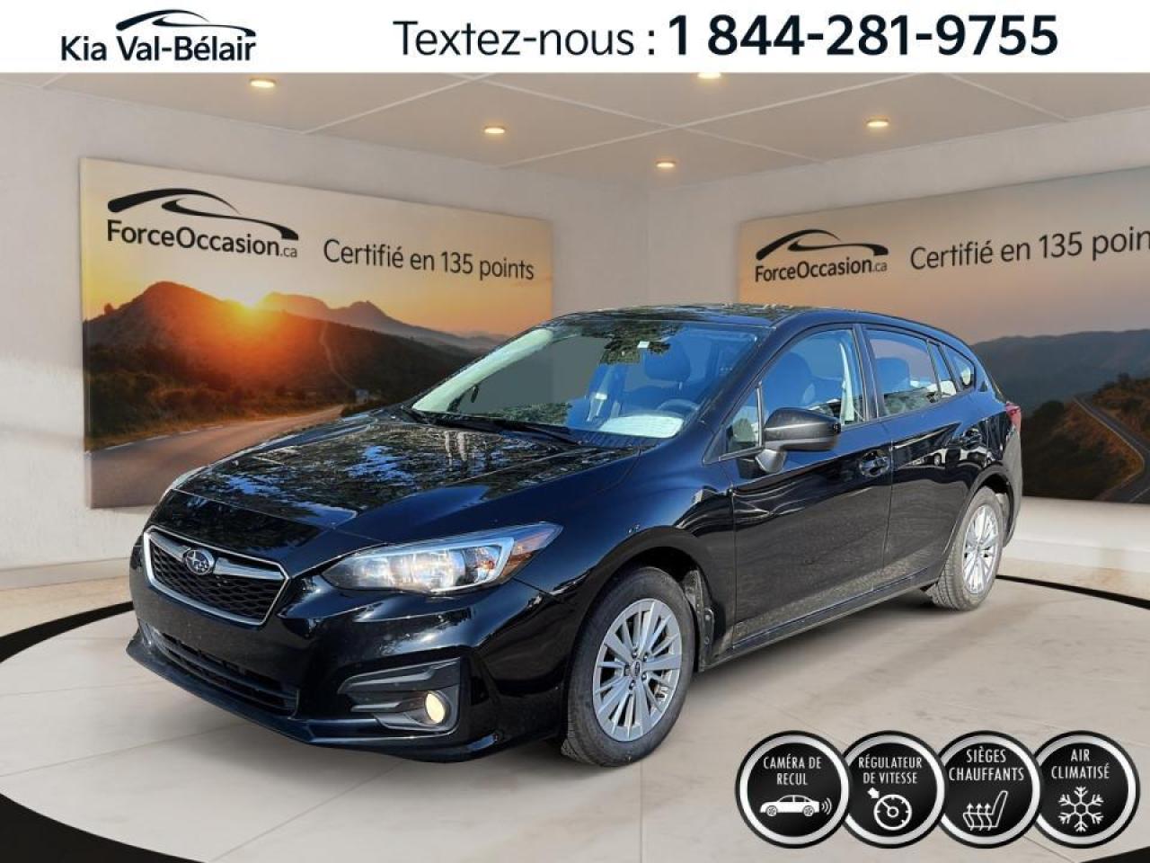 Used 2017 Subaru Impreza Tourisme AWD*CRUISE*SIÈGES CHAUFFANTS* for sale in Québec, QC