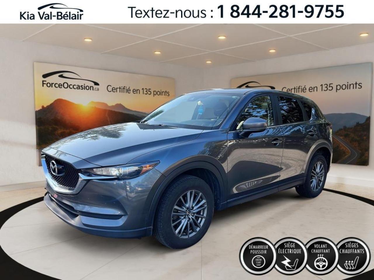Used 2018 Mazda CX-5 GS AWD*SIÈGES CHAUFFANTS*BOUTON POUSSOIR* for sale in Québec, QC