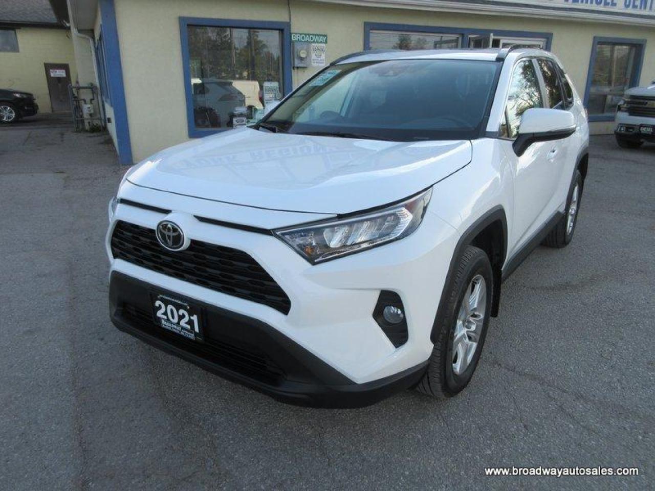 Used 2021 Toyota RAV4 GREAT KM'S XLE-EDITION 5 PASSENGER 2.5L - DOHC.. HEATED SEATS & WHEEL.. POWER SUNROOF.. BACK-UP CAMERA.. BLUETOOTH.. POWER TAILGATE.. for sale in Bradford, ON