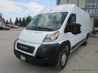 Used 2021 RAM 2500 ProMaster 3/4 TON CARGO-MOVING 2 PASSENGER 3.6L - V6.. SLIDING PASSENGER DOOR.. BACK-UP CAMERA.. AIR CONDITIONING.. BLUETOOTH.. TOW SUPPORT.. for sale in Bradford, ON