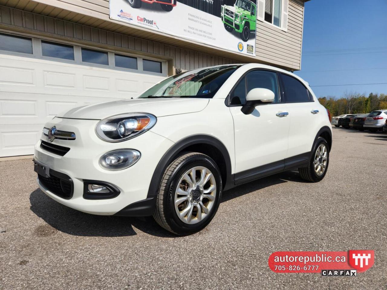 Used 2016 Fiat 500 X Easy AWD Certified Gas Saver for sale in Orillia, ON