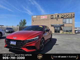 Used 2022 Hyundai Elantra No Accidents | N Line | Sun Roof for sale in Bolton, ON